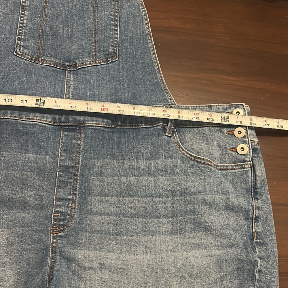 DC Jeans Denim Shortalls Overalls Blue Jean Romper Women’s Size 26 Casual - Picture 5 of 16